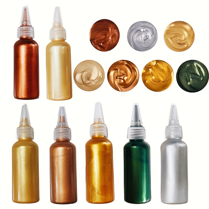 Metallic Spray Paint - 60ml Metallic Acrylic Paint Resin Pigments
