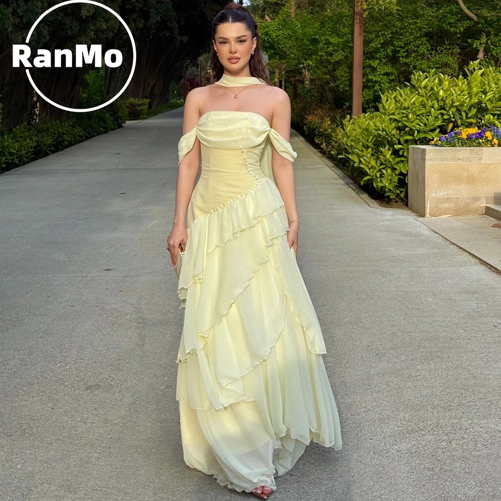 Briar Cosplay Prop - Ranmo Prom Gown Yellow Strapless 2026