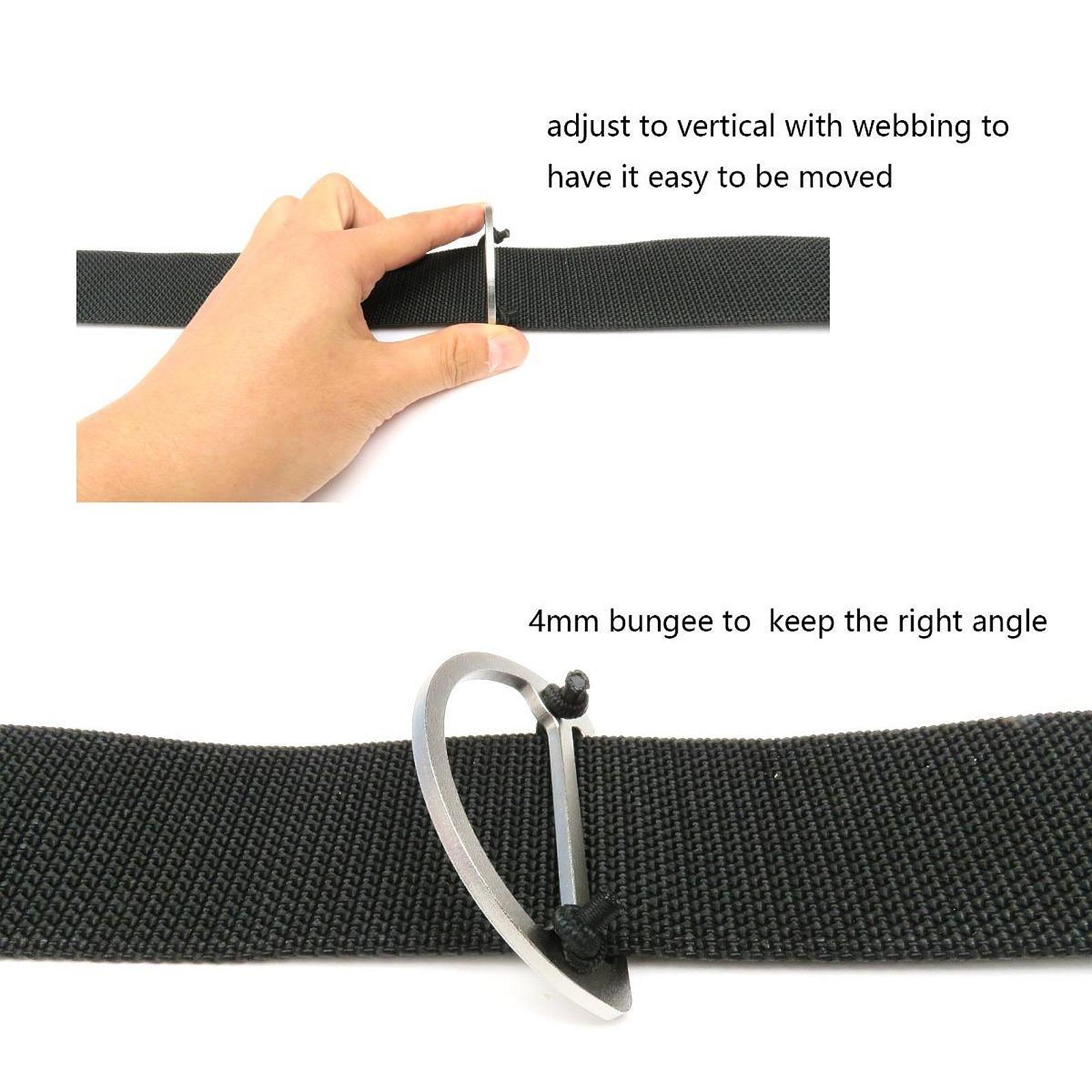 Scuba Weight Belt Keeper Buckl – D Ring Strap Bewertung und Preis