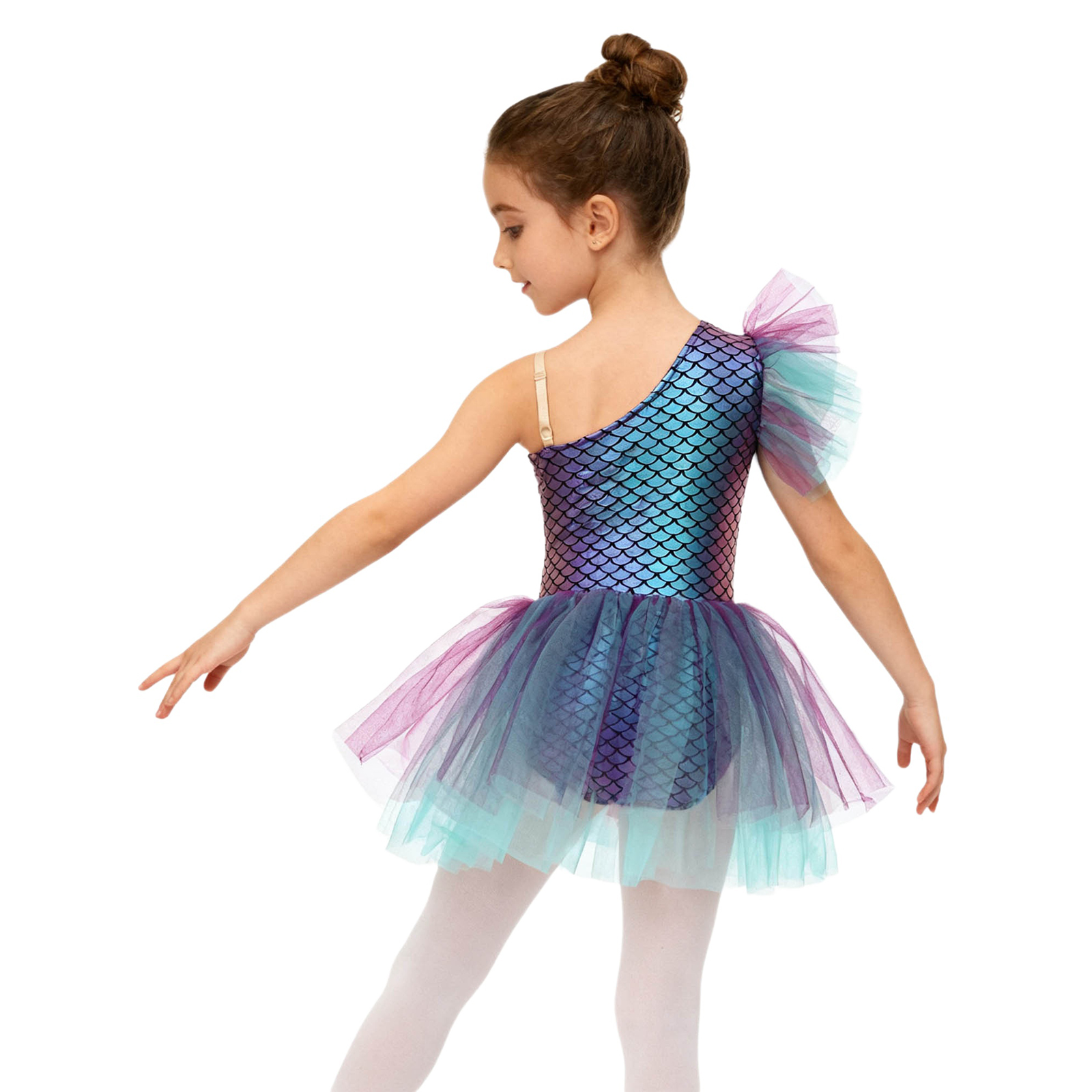 Kids Fish Scales Princess Gymn – Briar Cosplay Prop Bewertung und Preis