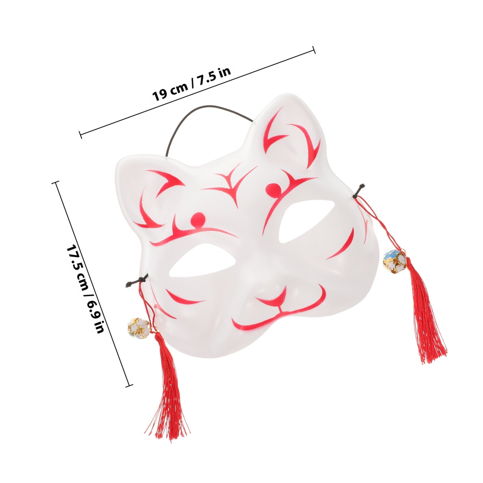 Japanese Style Cat Mask Anime  – Cosplay Prop Designer Bewertung und Preis