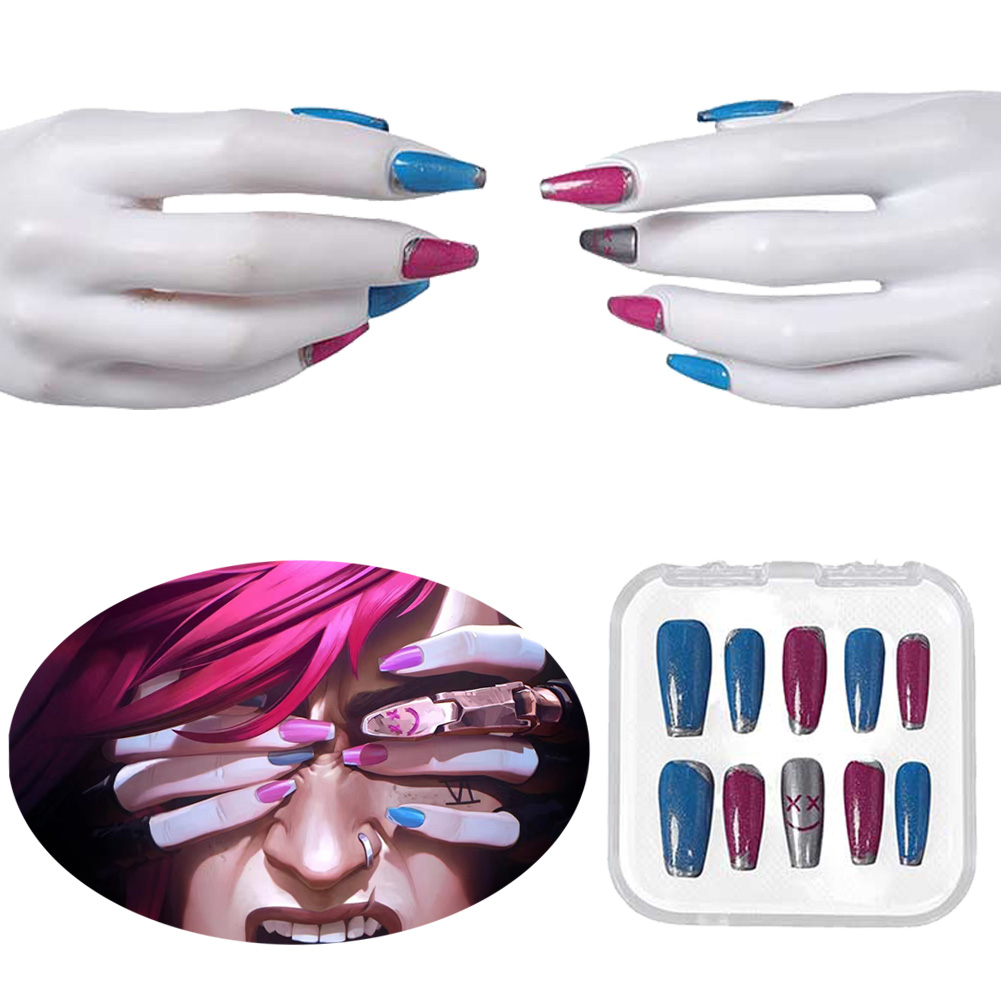 Jinx Nail Beauty Cosplay  Mani – Cosplay Prop Blueprints Bewertung und Preis