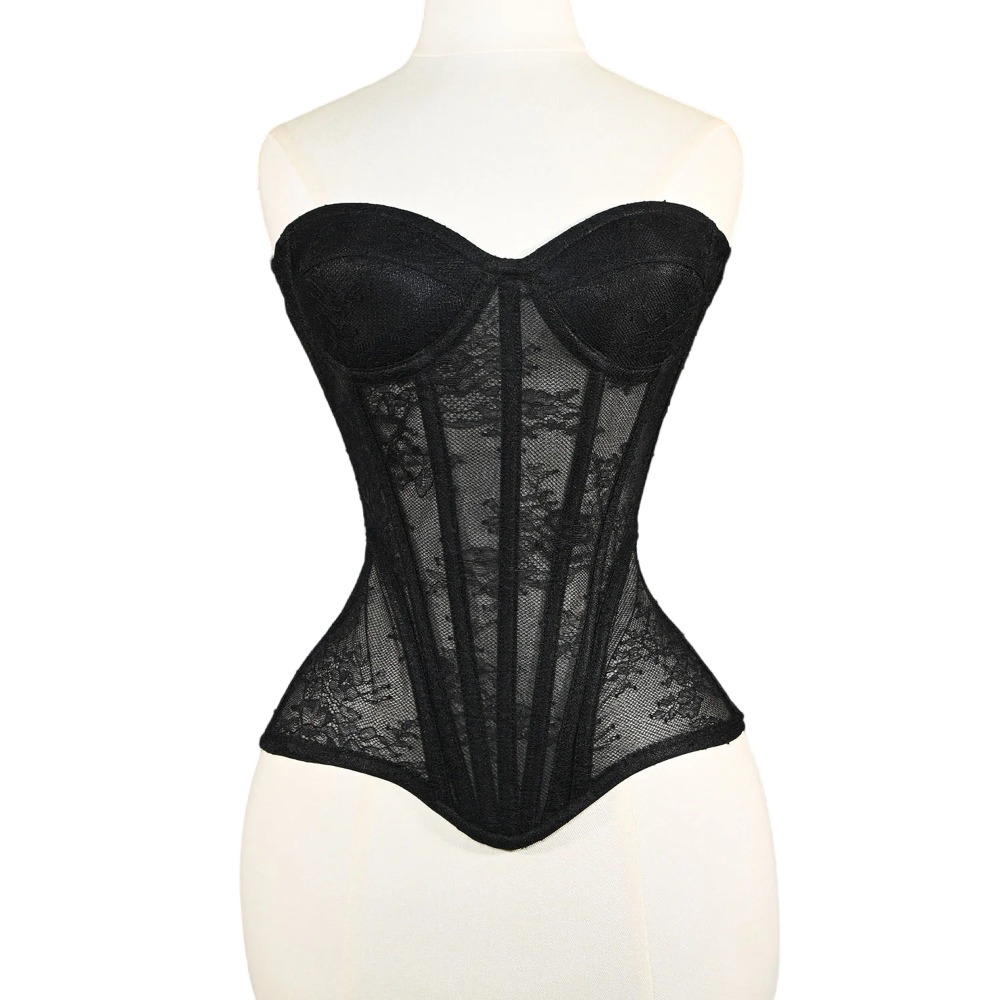 Women Mesh Corset Busiter Over – Boning Corset Steel Bewertung und Preis