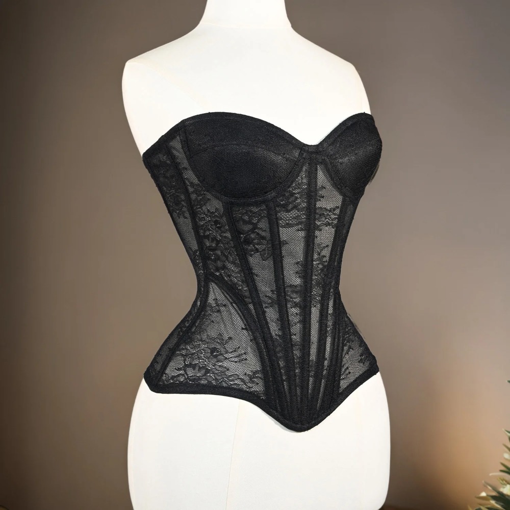 Women Mesh Corset Busiter Over – Boning Corset Steel Bewertung und Preis