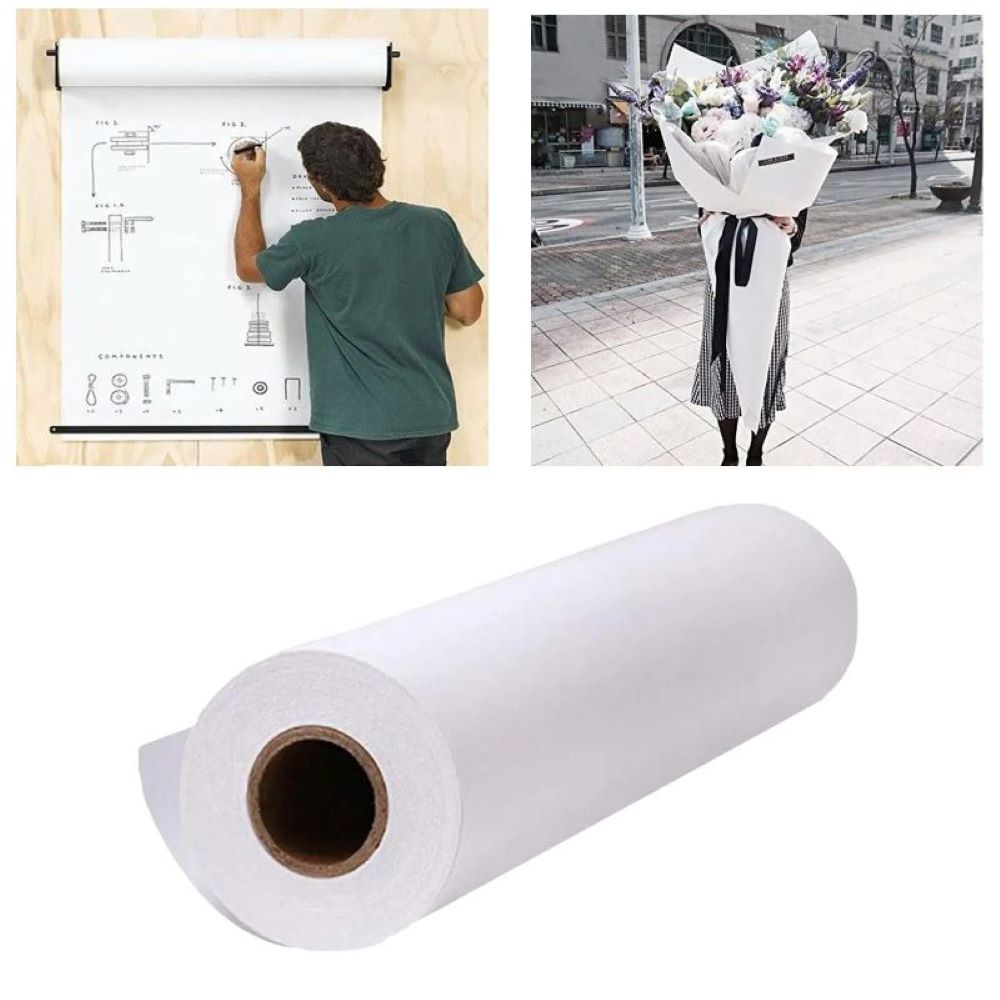 White/Black/Brown Kraft Paper  – Craft Foam Roll Bewertung und Preis