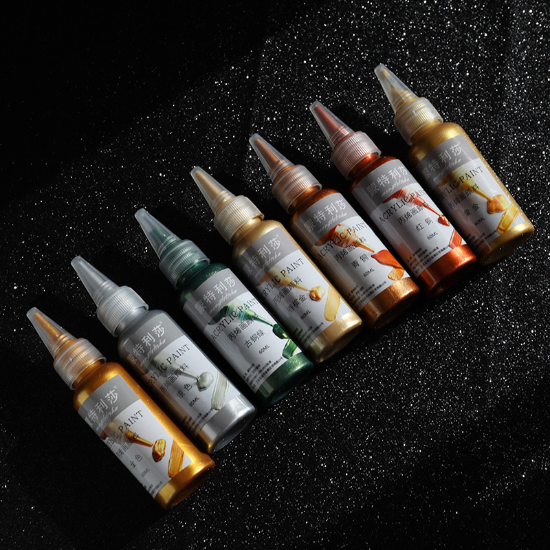 60ml Gold Paint Metallic acryl – Metallic Spray Paint Bewertung und Preis