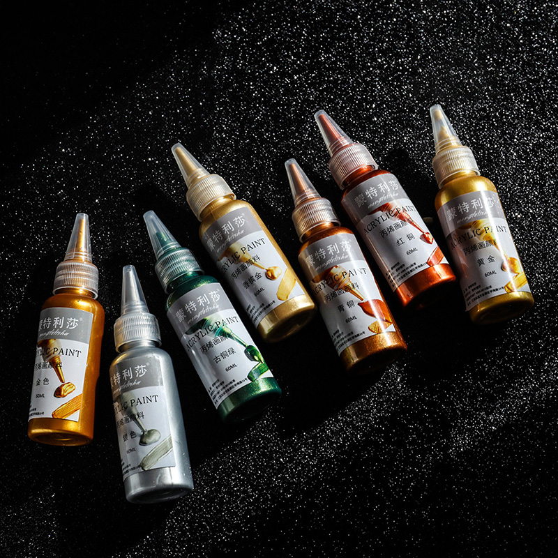 60ml Gold Paint Metallic acryl – Metallic Spray Paint Bewertung und Preis