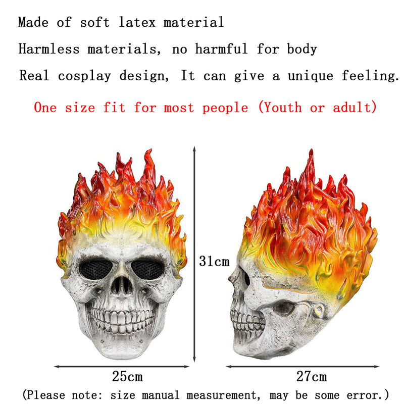 Unique Cosplay Flame Skeleton  – Cosplay Flame Prop Bewertung und Preis