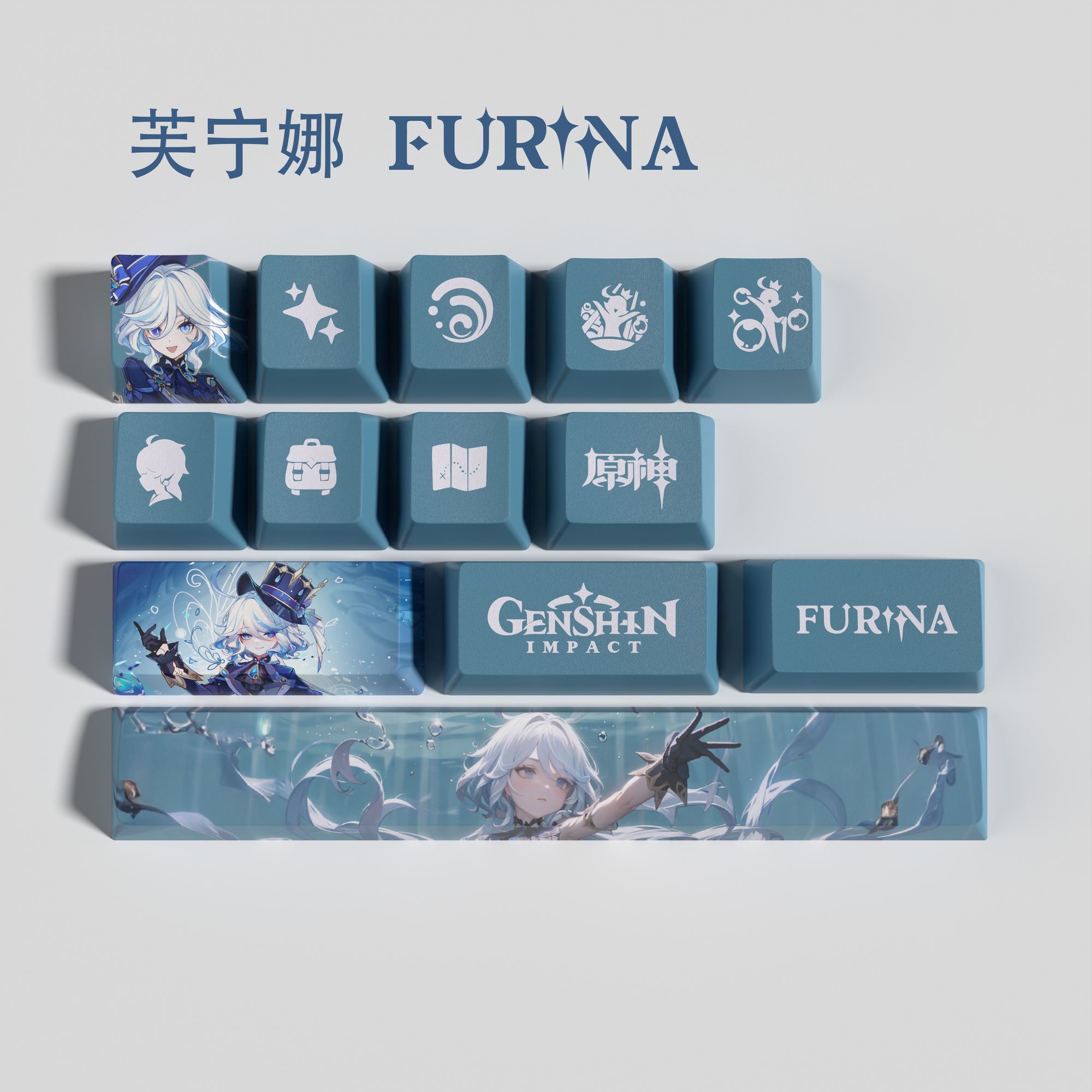 Genshin Impact Keycap New 13 K – Cosplay Prop Designer Bewertung und Preis