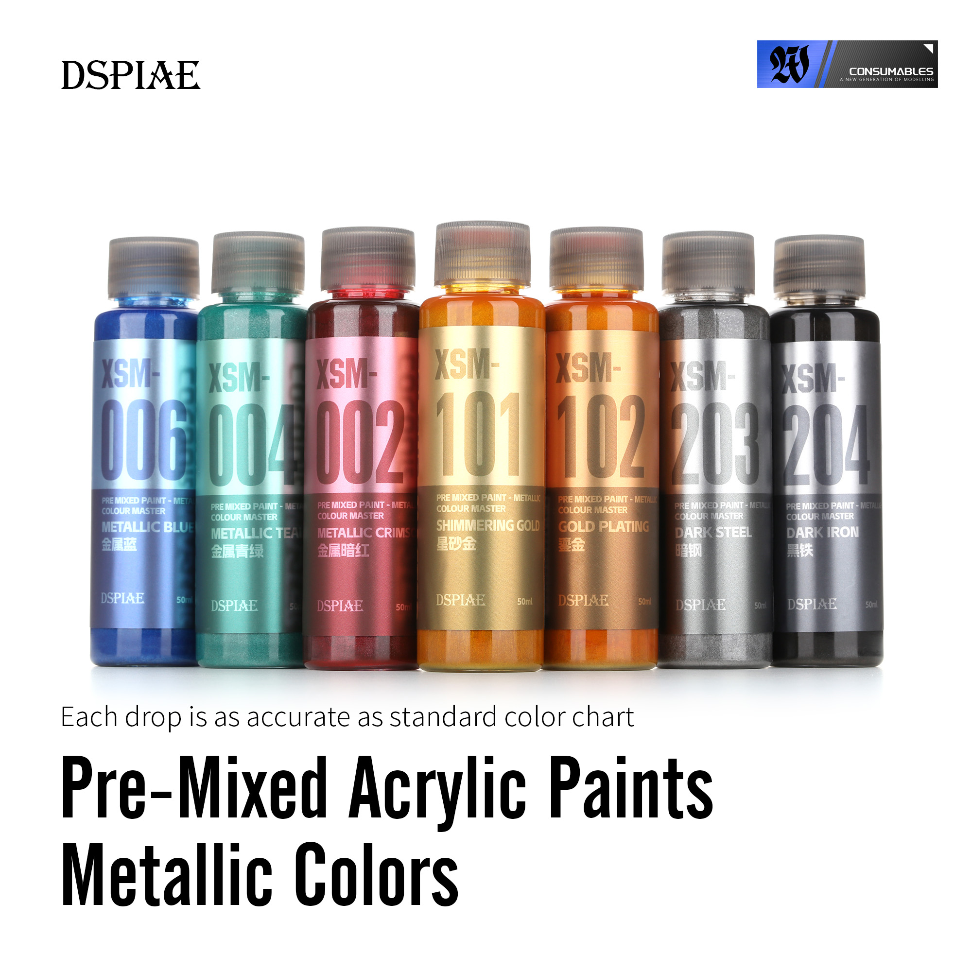 DSPIAE XSM 2026 New Model Hobb – Metallic Spray Paint Bewertung und Preis