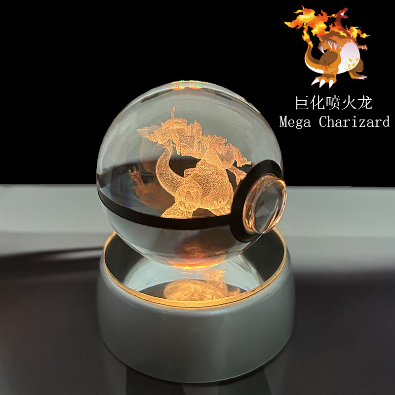Pokemon Crystal Poké Ball 3D E – Cosplay Fireball Prop Bewertung und Preis