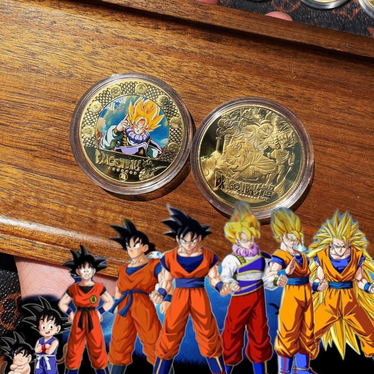 Dragon Ball Collect Gold Coin  – Cosplay Fireball Prop Bewertung und Preis