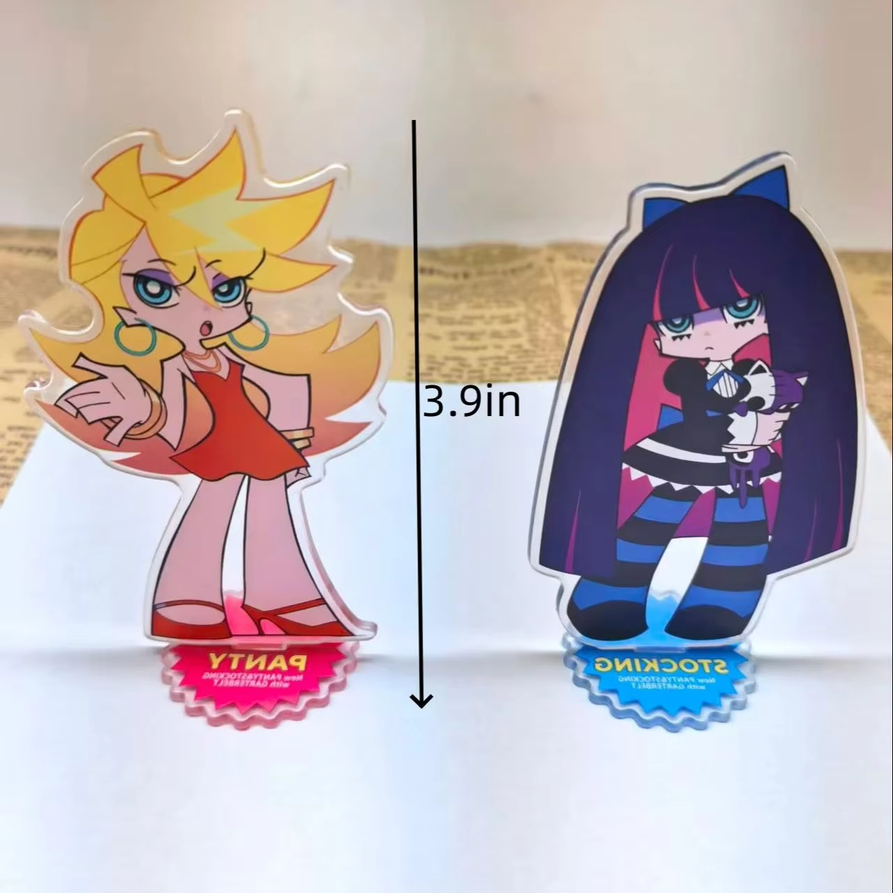 Anime Panty & Stocking with Ga – Acrylic Cosplay Prop Bewertung und Preis