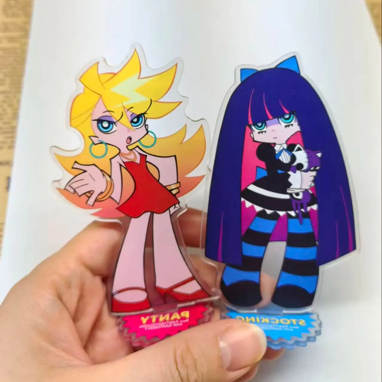 Anime Panty & Stocking with Ga – Acrylic Cosplay Prop Bewertung und Preis