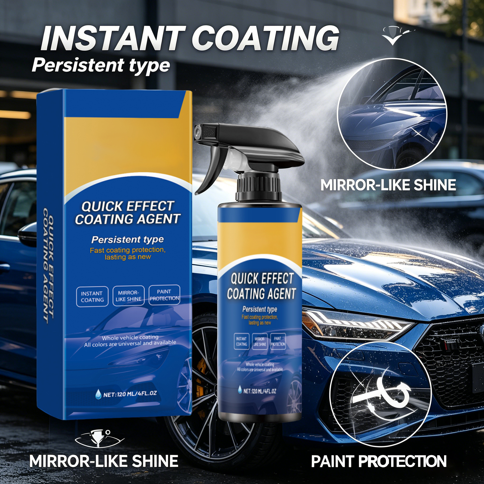Car Quick Coating Agent Spray  – Metallic Spray Paint Bewertung und Preis