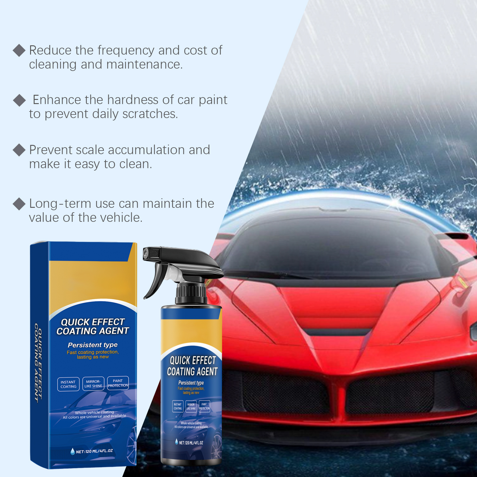 Car Quick Coating Agent Spray  – Metallic Spray Paint Bewertung und Preis