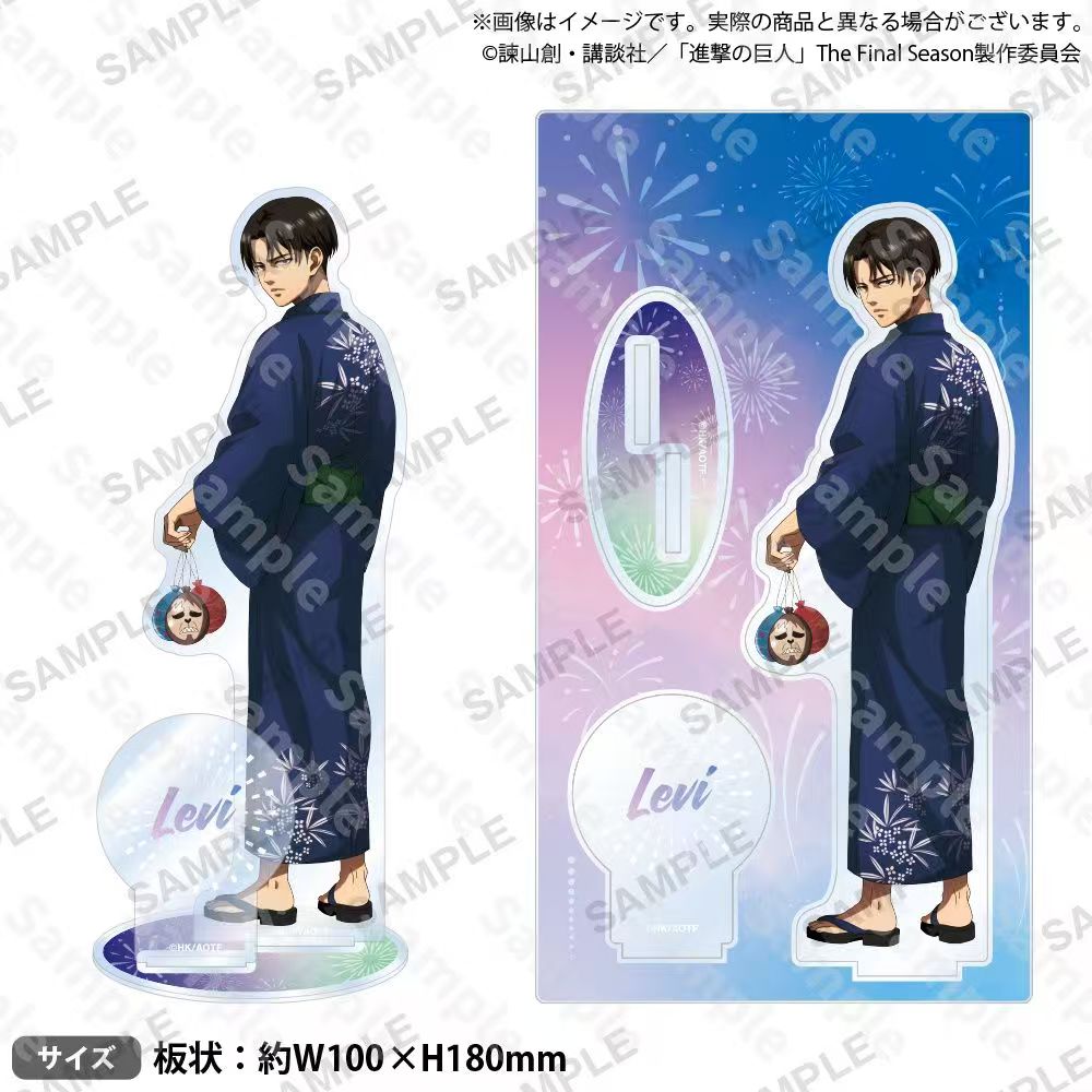 Attacking Giants Levi Figurine – Acrylic Cosplay Prop Bewertung und Preis