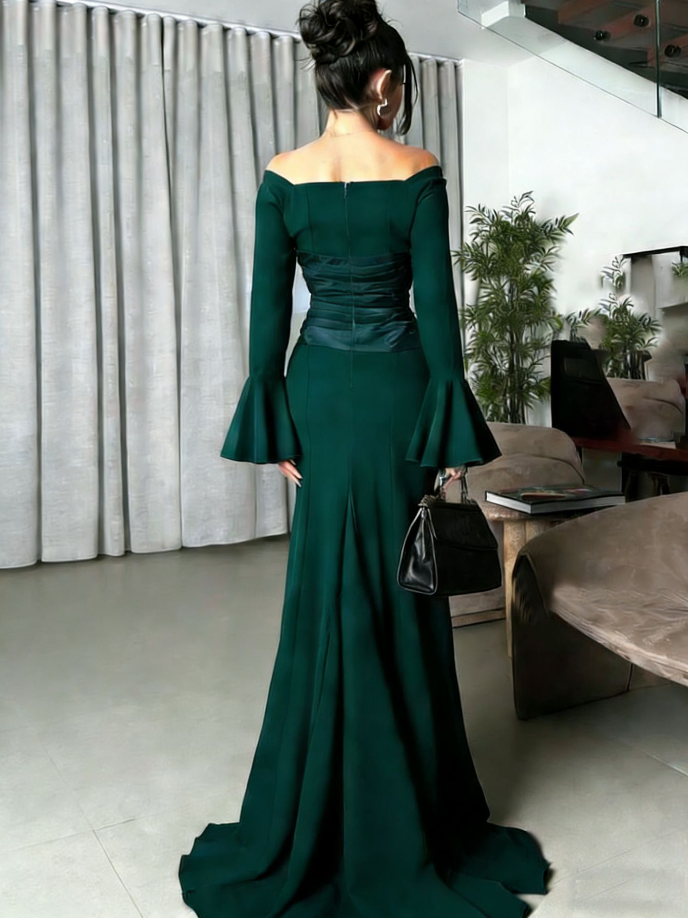 Women's Off Shoulder Mermaid E – Briar Cosplay Prop Bewertung und Preis