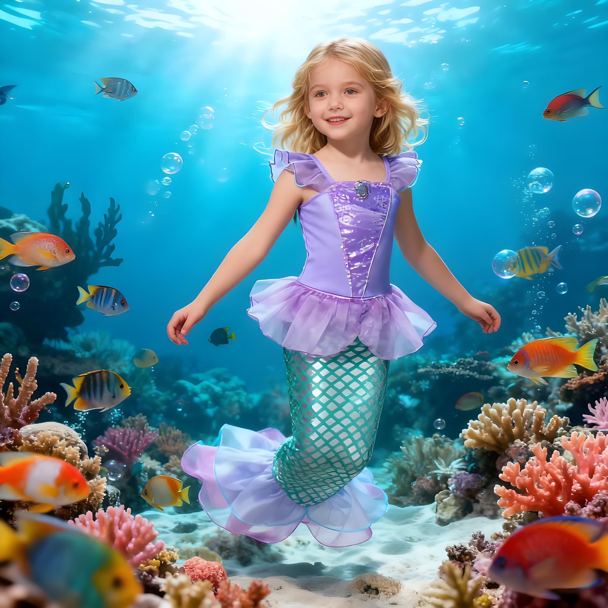 Summer Mermaid Birthday Party  – Briar Cosplay Prop Bewertung und Preis