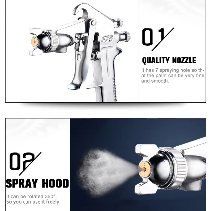 F-75 Adjustable Color Spray Gu – Metallic Spray Paint Bewertung und Preis