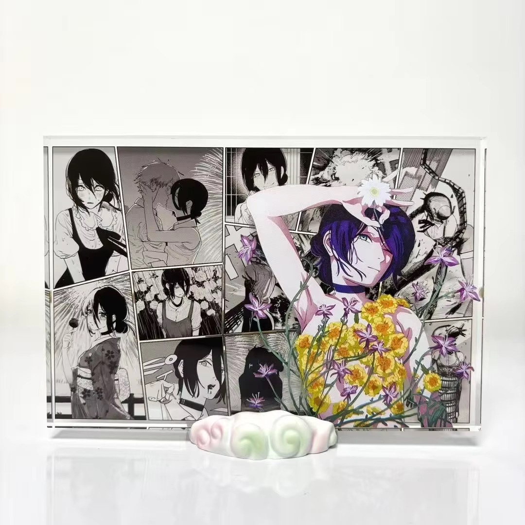 Anime Figure Denji and Reze Ac – Acrylic Cosplay Prop Bewertung und Preis