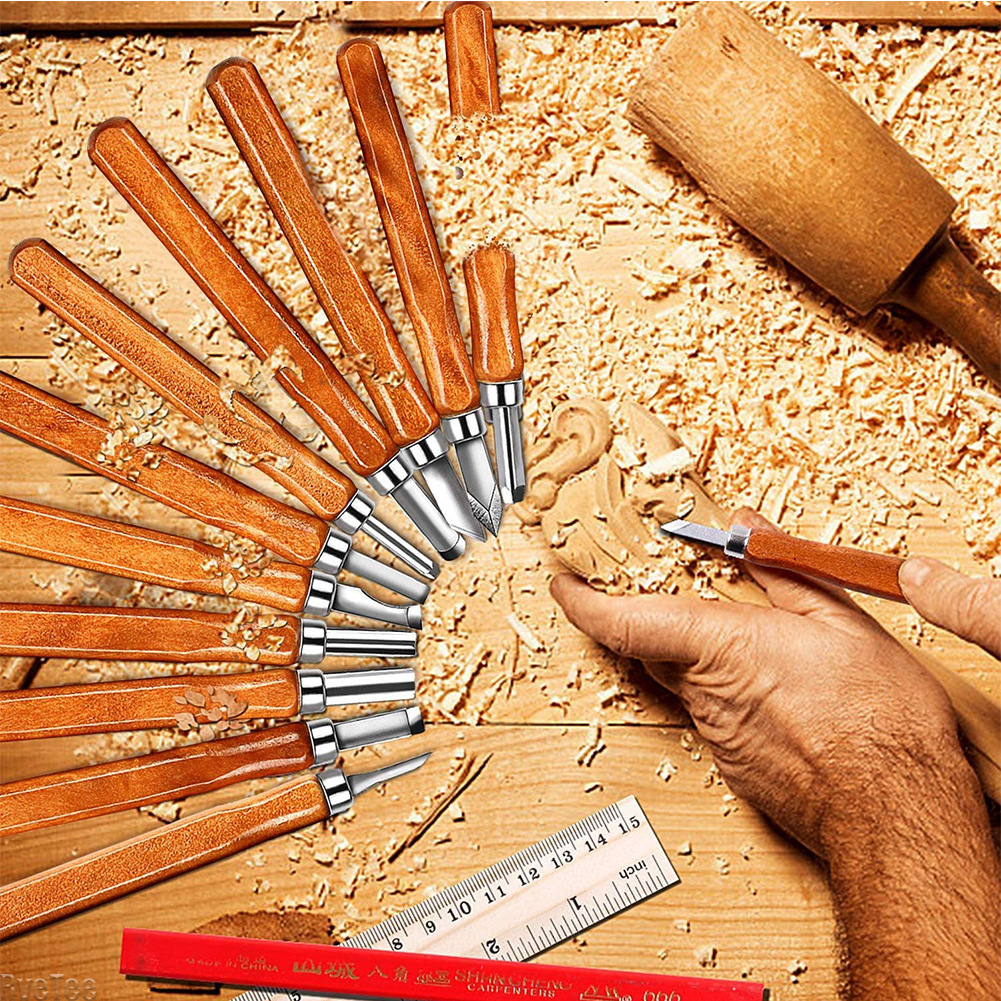 12Pcs SK2 Woodworking Carving  – Craft Knife Set Bewertung und Preis