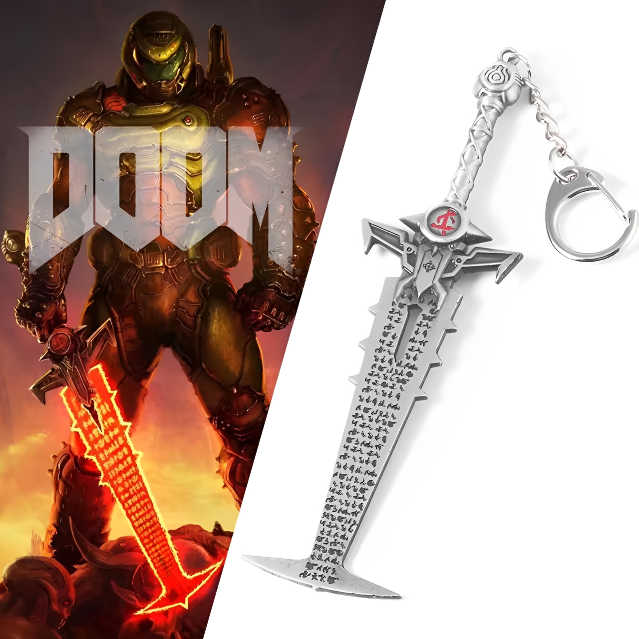 Game Doom Eternal Crucible Bla – Cosplay Prop Dagger Bewertung und Preis