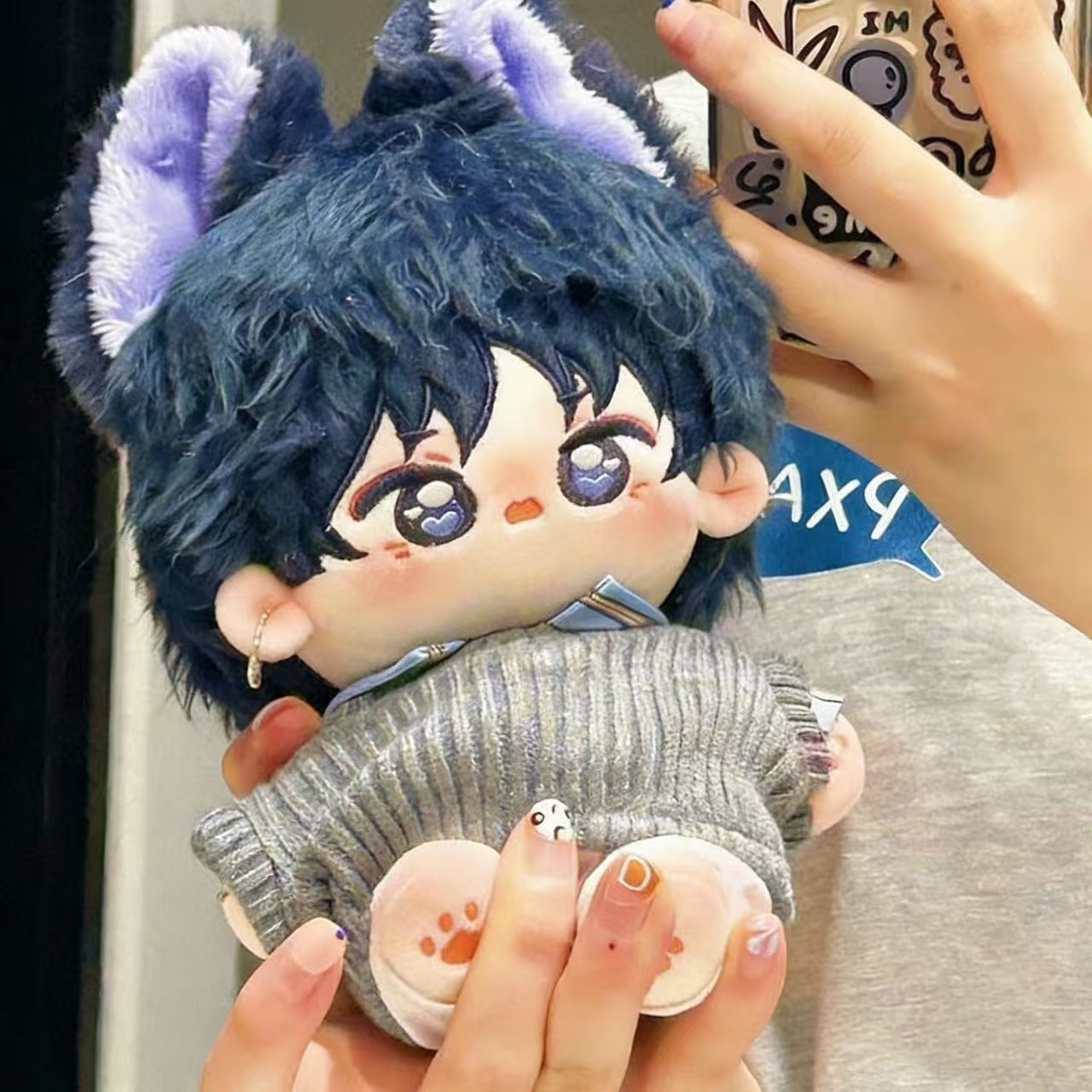 20cm Anime Genshin Impact Scar – Cosplay Plushie Prop Bewertung und Preis